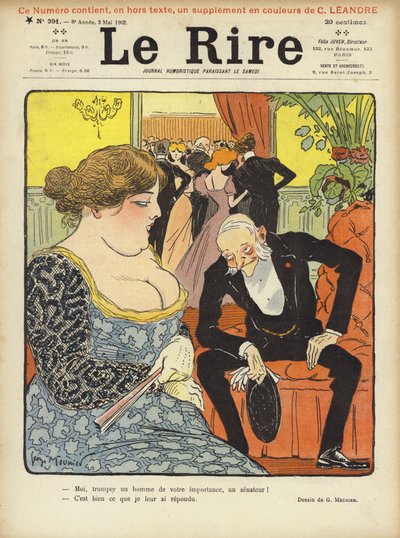 Illustrazione per Le Rire da Georges Meunier