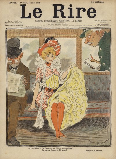 Illustrazione per Le Rire da Georges Meunier