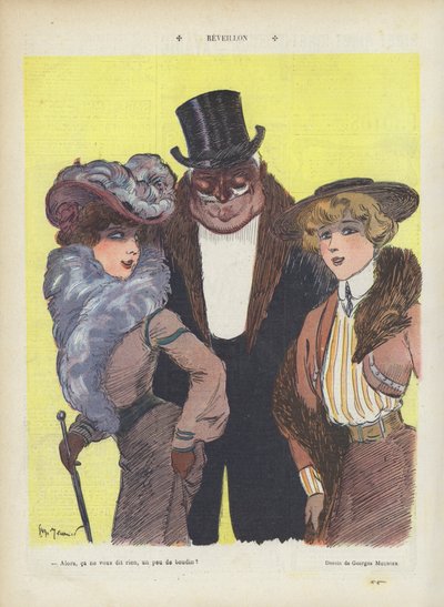 Illustrazione per Le Rire da Georges Meunier