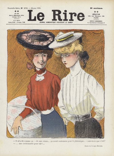 Illustrazione per Le Rire da Georges Meunier