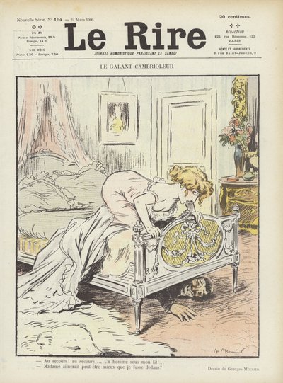 Illustrazione per Le Rire da Georges Meunier