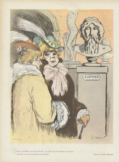 Illustrazione per Le Rire da Georges Meunier