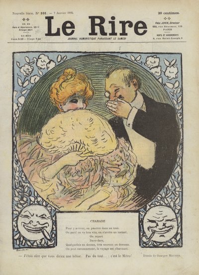 Illustrazione per Le Rire da Georges Meunier