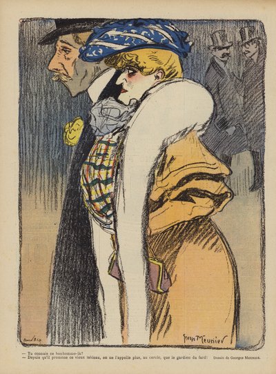 Illustrazione per Le Rire da Georges Meunier