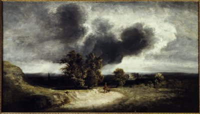 Paesaggio dei dintorni di Parigi, ca. 1830 da Georges Michel