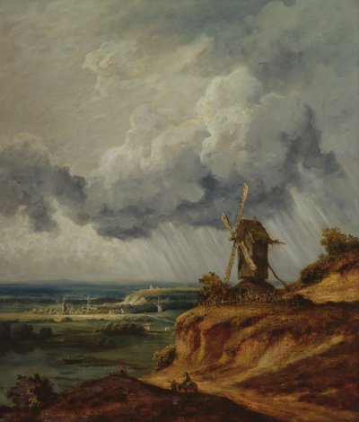 Il Mulino a Vento di Argenteuil da Georges Michel