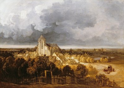 Veduta di Meaux da Georges Michel