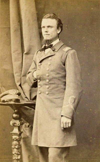 Tenente John Grimball (1840-1922) della C.S.S. Shenandoah, Marina confederata (A) da Georges Penabert