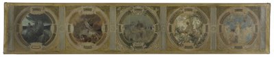 Bozzetto per la Galleria Lobau al Municipio di Parigi: La nascita di Parigi. La Lotta. Filosofia e letteratura antica. Primavera. Letteratura, nel 1890 da Georges Picard