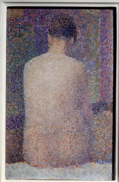 Modello, vista posteriore da Georges Pierre Seurat