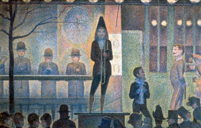 Spettacolo del circo da Georges Pierre Seurat