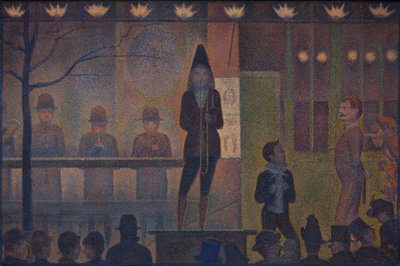 Parata del Circo, 1887-88 da Georges Pierre Seurat