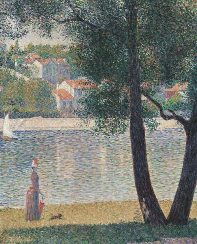 La Senna a Courbevoie da Georges Pierre Seurat