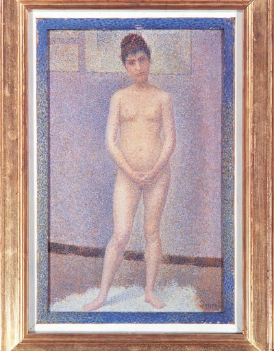 Modello di fronte (Poseuse de face) da Georges Pierre Seurat
