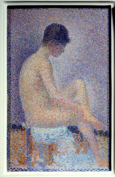 Modello di profilo da Georges Pierre Seurat
