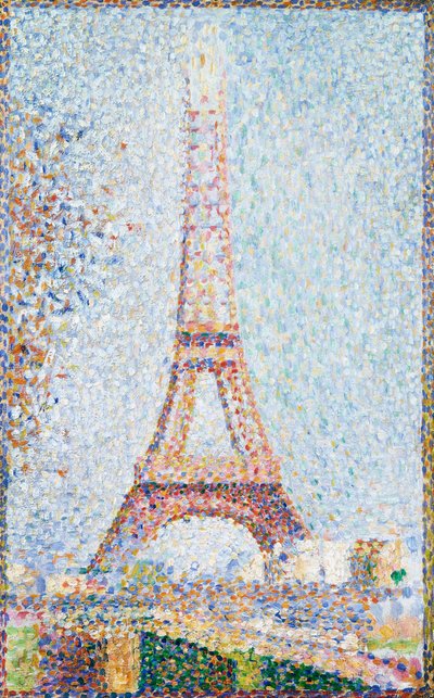 La Torre Eiffel da Georges Pierre Seurat