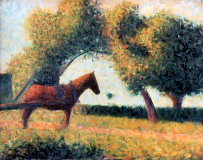 Il cavallo imbrigliato da Georges Pierre Seurat
