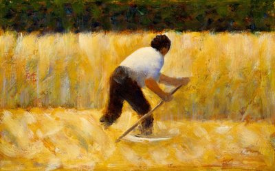 Il mietitore, 1881-82 da Georges Pierre Seurat