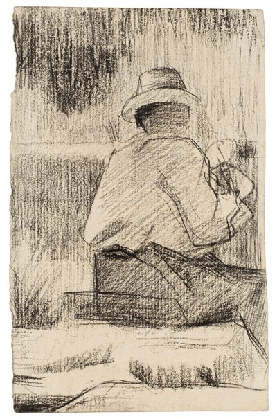 Il pittore e la sua tavolozza da Georges Pierre Seurat