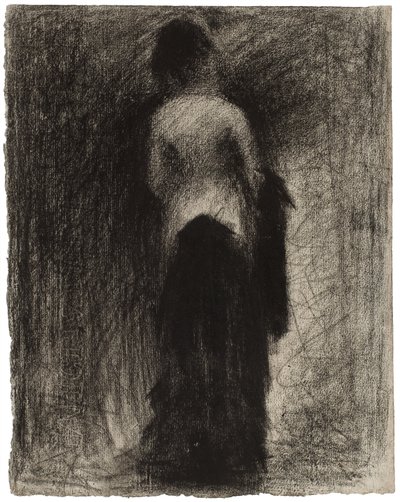 La passeggiata, c.1882 da Georges Pierre Seurat