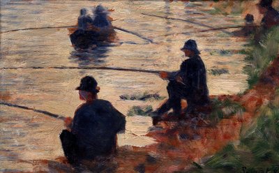 I pescatori allo studio per la grande jatte da Georges Pierre Seurat