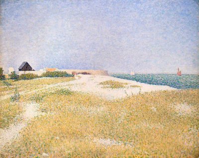 Vista di Fort Samson, 1885 da Georges Pierre Seurat