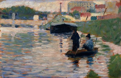 Vista della Senna, 1882-83 da Georges Pierre Seurat