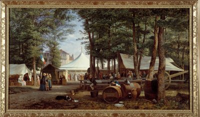 La festa delle logge nel 1850 da Georges Prieur