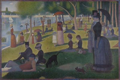Una domenica sulla Grande Jatte -- 1884 da Georges Seurat