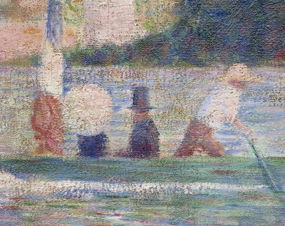 Bagnanti ad Asnieres (dettaglio) da Georges Seurat