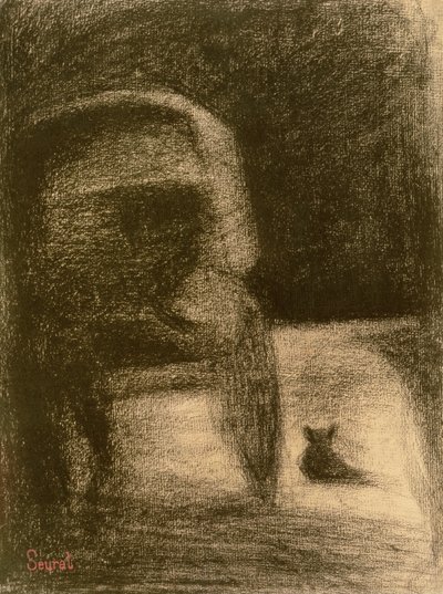 Carrozza e cane da Georges Seurat