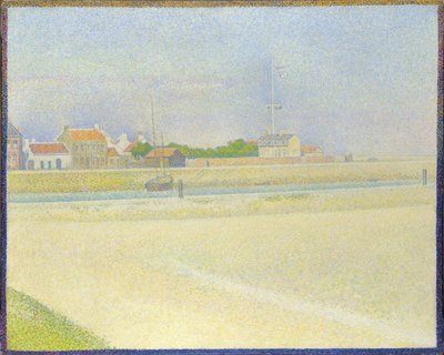 Il canale di Gravelines, Grand Fort-Philippe da Georges Seurat