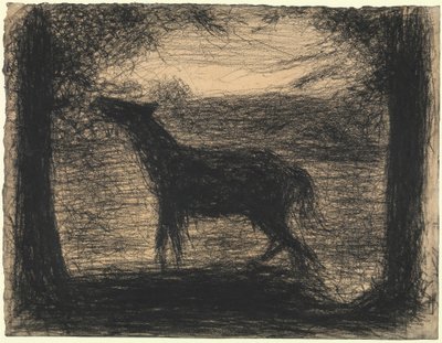 Puledro (Le Poulain) da Georges Seurat