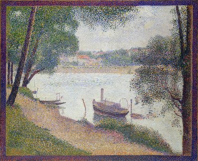 Tempo grigio, Grande Jatte da Georges Seurat