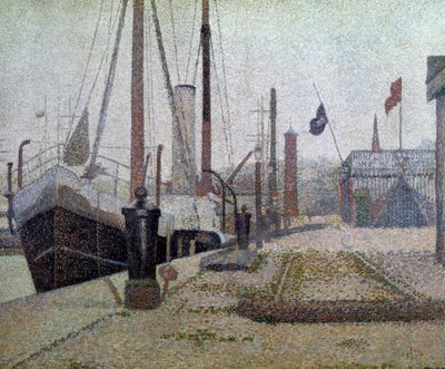 La Maria, Honfleur da Georges Seurat