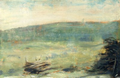 Paesaggio a Saint-Ouen da Georges Seurat