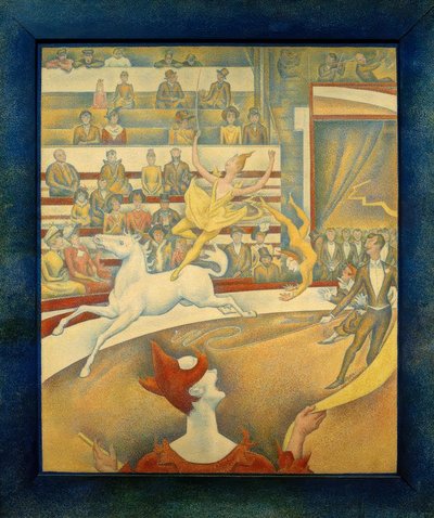 Il circo da Georges Seurat
