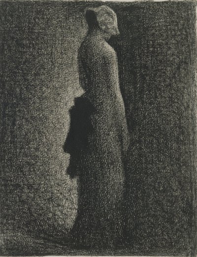 La cravatta nera da Georges Seurat