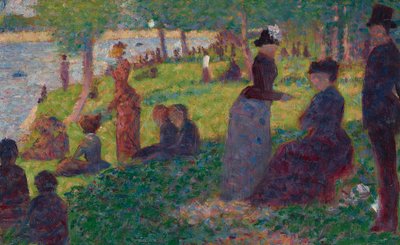 Bozzetto a olio per "Una domenica pomeriggio sull