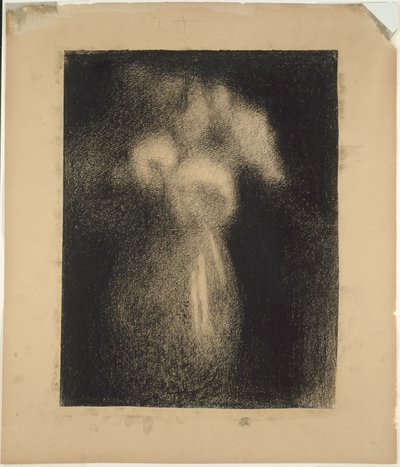 Rose in un vaso da Georges Seurat