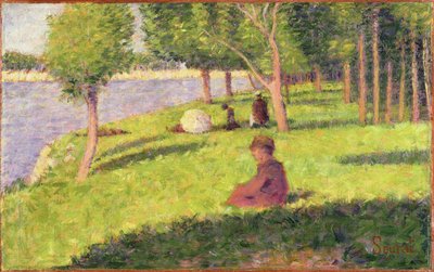 Figure sedute, studio per Una domenica pomeriggio sull