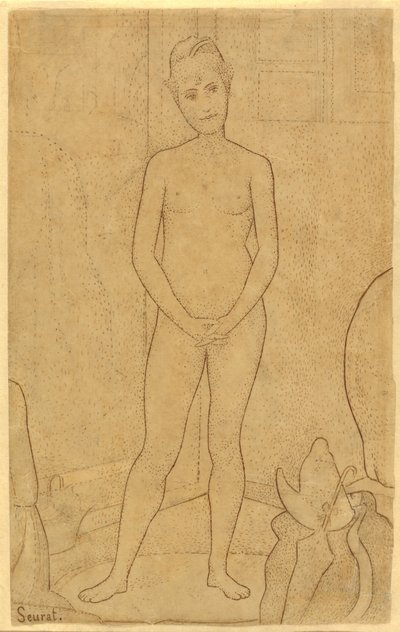 Studio dopo "Le modelle" da Georges Seurat
