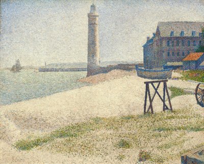 Il Faro a Honfleur, 1886 da Georges Seurat