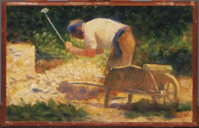 Lo Spaccapietre da Georges Seurat