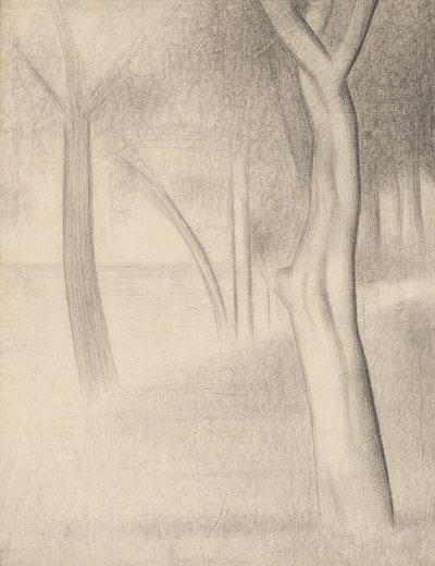 Alberi (studio per La Grande Jatte) da Georges Seurat