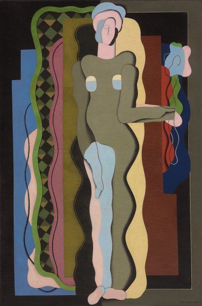 Nudo con fiore, 1928 da Georges Valmier