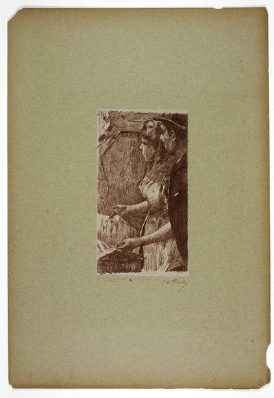 Cantante in attesa da Georges William Thornley