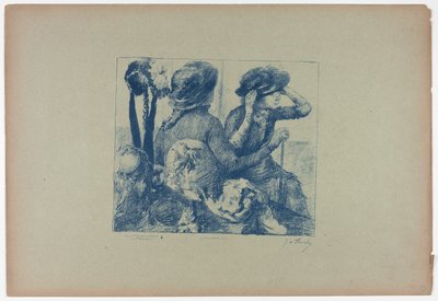 Donne in cappelleria da Georges William Thornley