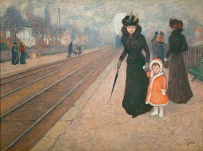 La stazione di periferia da Georges d Espagnat