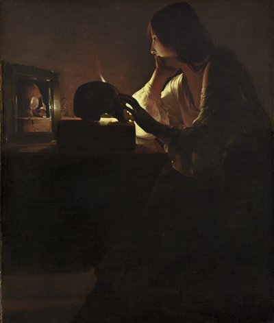 La Maddalena penitente, 1635-40 da Georges de La Tour